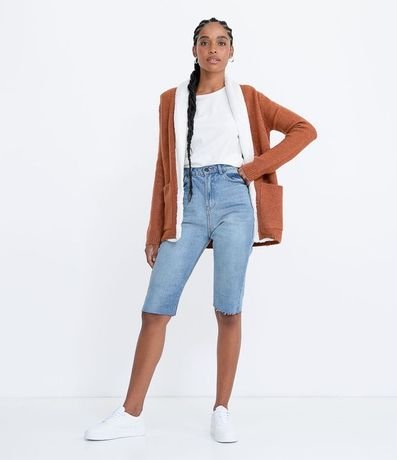 Chaqueta con Pelos Sintético 5