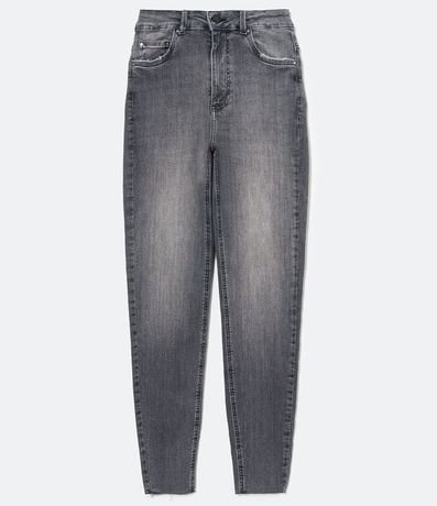 Pantalón Skinny Jeans con Barra a Hilo 1