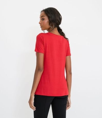 Blusa Básica en Viscosa con Escote V 2
