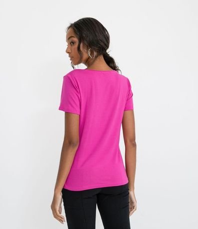 Blusa Básica en Viscosa con Escote V 2