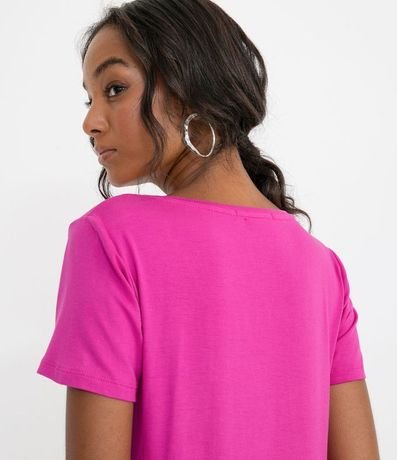 Blusa Básica en Viscosa con Escote V 4