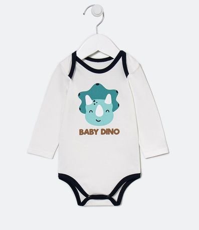 Body Infantil Baby Dino - Tam 0 a 18 meses 1