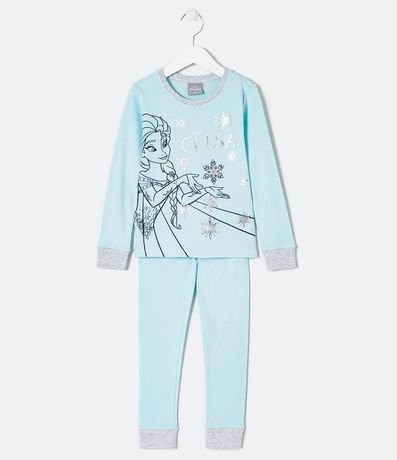 Pijama Infantil Largo Frozen - Tam 2 a 10 años 1