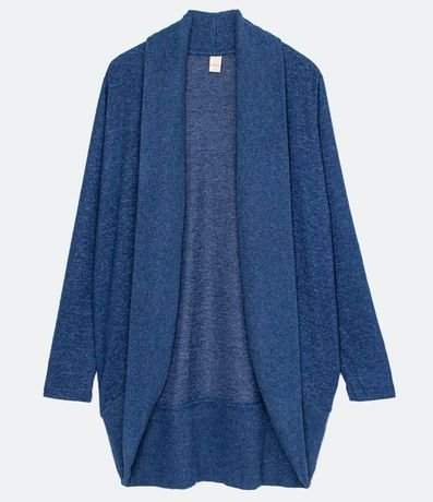 Cardigan Básico en Viscosa con Abertura Total 6