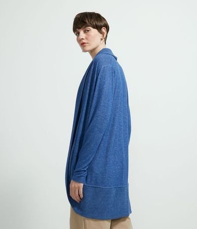 Cardigan Básico en Viscosa con Abertura Total 2