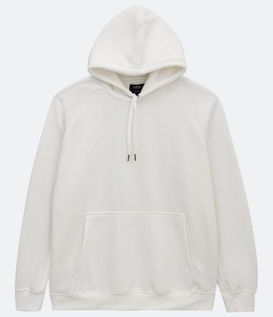 Buzo Cerrado en Algodón con Bolsillo Canguro y Capucha 7