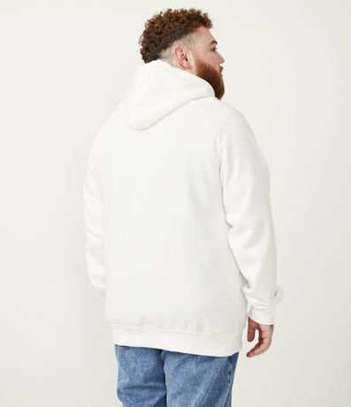 Buzo Cerrado en Algodón con Bolsillo Canguro y Capucha 3