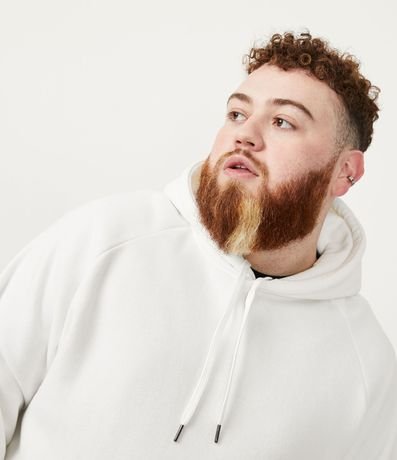 Buzo Cerrado en Algodón con Bolsillo Canguro y Capucha 4