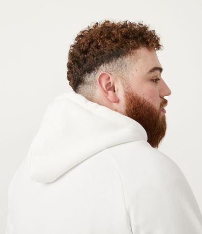 Buzo Cerrado en Algodón con Bolsillo Canguro y Capucha 6