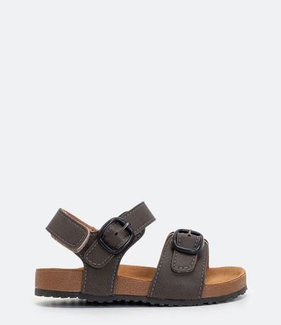 Sandália Infantil Tiras con Hebilla Decorativa - Talle 21 al 28