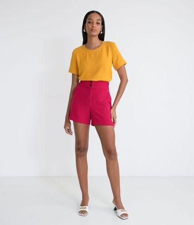 Blusa con Aberturas y Detalles de Pespuntes 6