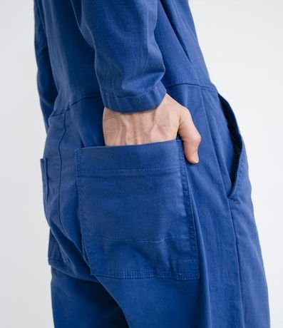 Mono Largo Sarga sin Estampado y con Bolsillos 6