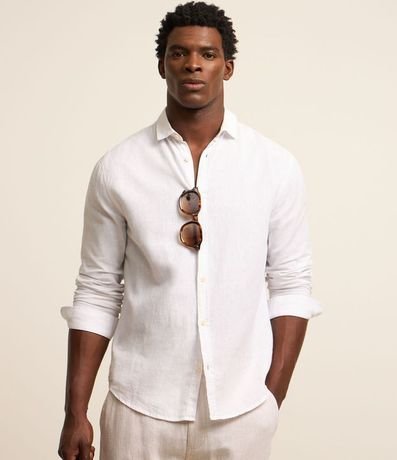 Camisa Manga Larga en Lino 2