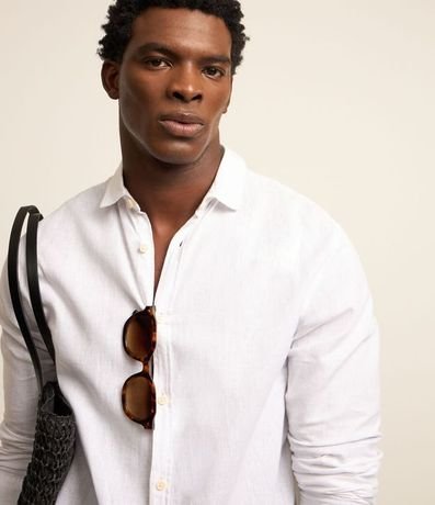 Camisa Manga Larga en Lino 5