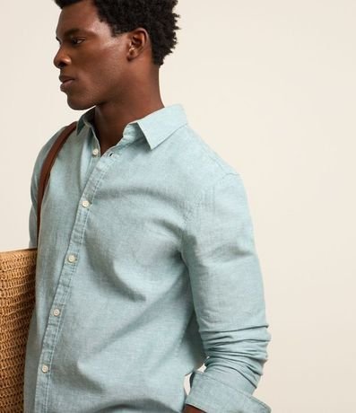 Camisa Manga Larga en Lino 4