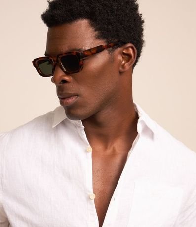 Camisa Manga Corta en Lino con Bolsillo 3