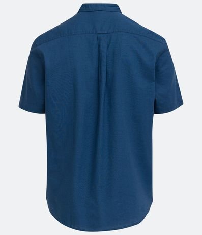 Camisa Manga Corta en Lino con Bolsillo 6