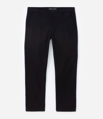 Pantalón en Algodón Fit Cropped