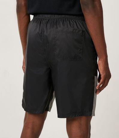 Bermuda Bloques de Colores Reflectivo con Print Nasa 3