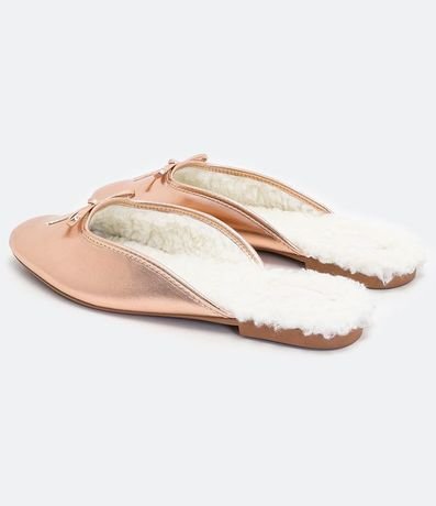 Zapatilla Modelo Mule con Satinato 3