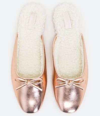 Zapatilla Modelo Mule con Satinato 4