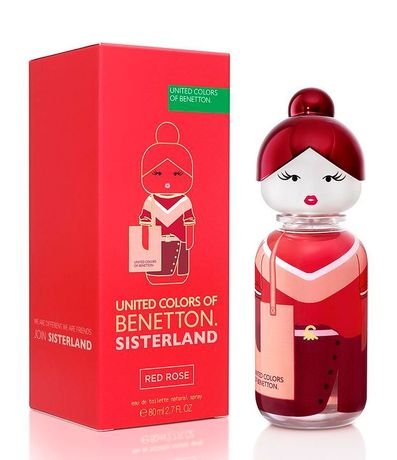 Perfume Femenino Benetton Sisterland Red Rose Eau de Toilette 1