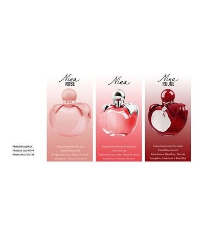 Perfume Femenino Nina Ricci Nina Rose Eau de Toilette 7