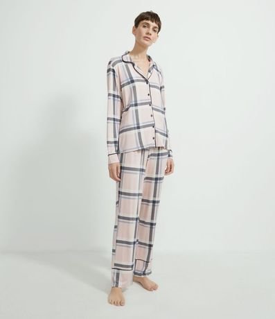 Pijama Americaño en Viscolycra Estampado 1