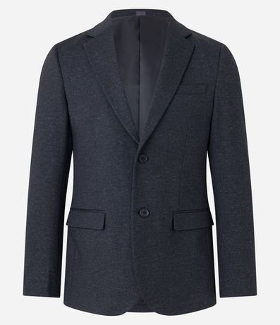 Saco de Traje Super Slim Básico con Bolsillos 8