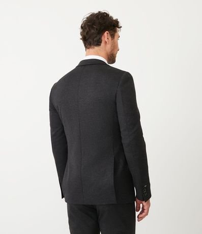 Saco de Traje Super Slim Básico con Bolsillos 3