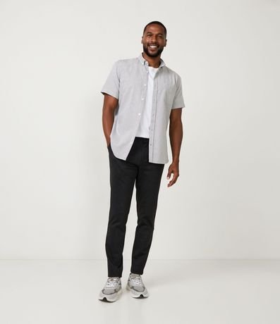 Pantalón Super Slim Social en Poliviscose con Bolsillos