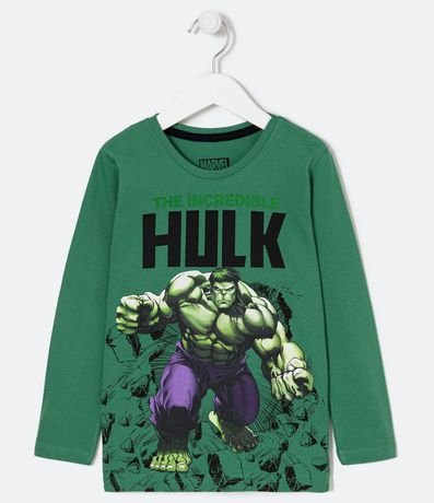 Remera Infantil Estampa Hulk - Talle 5 a 14 años 1