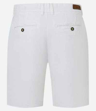 Bermuda Sarga Lisa con Bolsillos 6