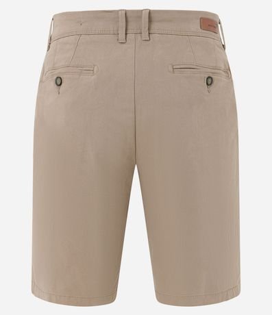Bermuda Slim en Sarga con Elastano 9