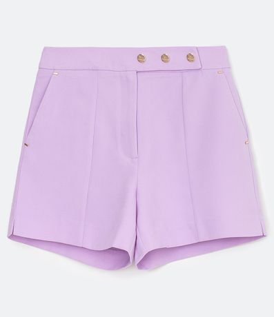 Short Sastrería con Botones Dorados y Bolsillos Frontales 5