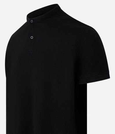 Polo Manga Corta Cuello Mao 6