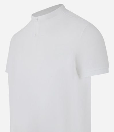 Polo Manga Corta Cuello Mao 6