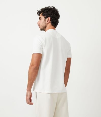 Polo Manga Corta Cuello Mao 3