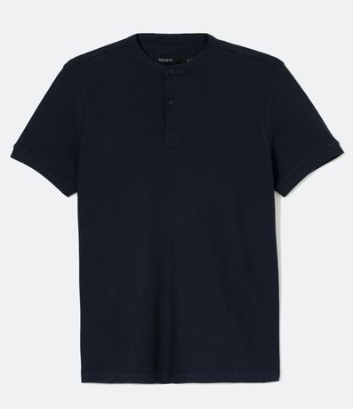 Polo Manga Corta Cuello Mao 6