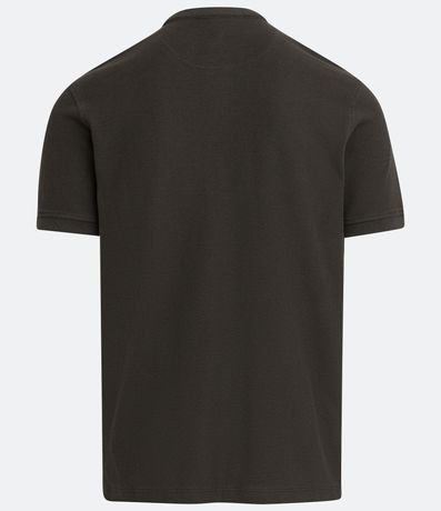 Polo Manga Corta Cuello Mao 6