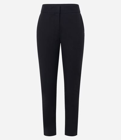 Pantalón Sastrería con Bolsillos Detanteros Sin Estampa 7
