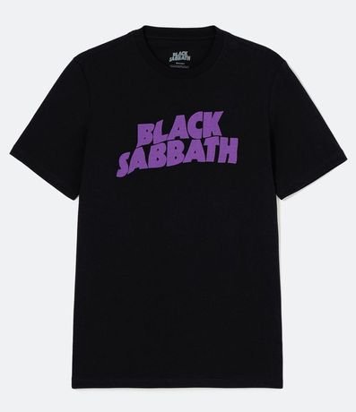 Remera Manga Corta en Algodón Black Sabbath 1