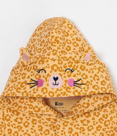 Enterito Infantil con Capucha y Detalle de Cara de Animalito y Orejas - 0 a 18 meses 5