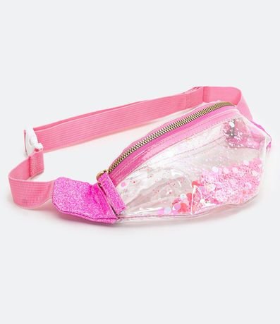 Riñonera Infantil Transparente con Confeti 1