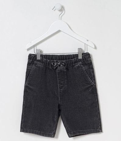 Bermuda Infantil Jeans Comfy con Cordón - Talle 5 a 14 años 1