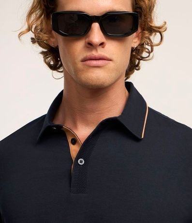 Polo Manga Corta sin Estampa en Algodón Peruano 5