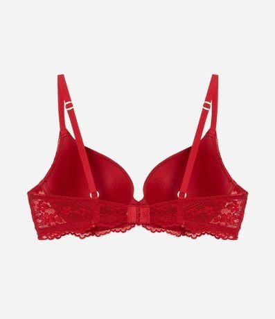 Soutien Base en Microfibra con Copa Hueca y Encaje 7