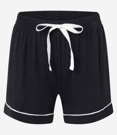 Pijama Americano Corto en Viscolycra con Bolsillo Delantero 7