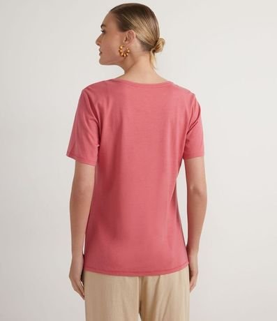 Blusa Básica en Media Malla con Escote V 2