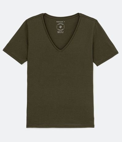 Blusa Básica en Media Malla con Escote V 5